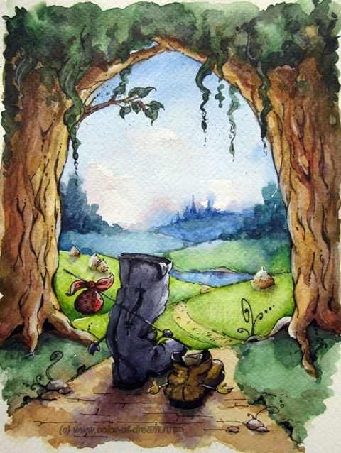 О дырявом Сапоге и о рваном Башмаке