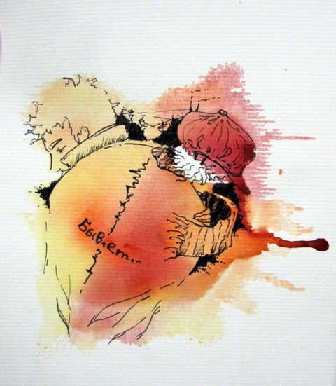 поссорились