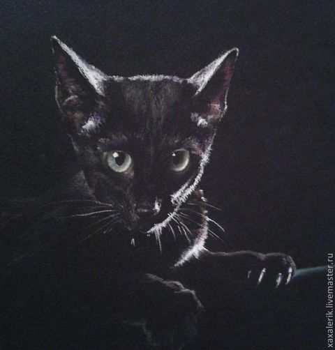 В черной-черной комнате